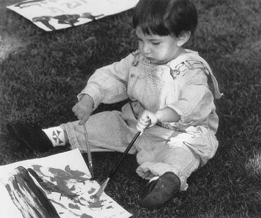 自己画画乐趣无穷,重要的是亲身体验而不是结果