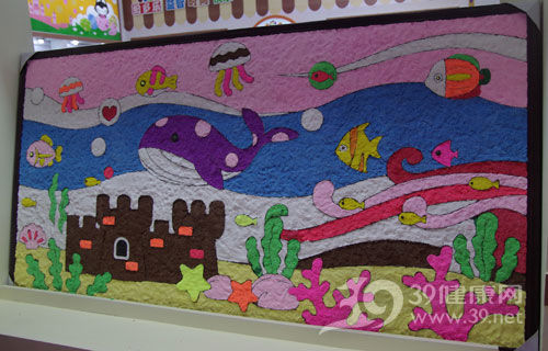 雪花泥画作 雪花泥画作