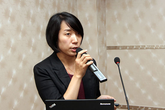 瞿红在2015世界血栓日媒体见面会上发言 瞿红在2015世界血栓日媒体见面会上发言