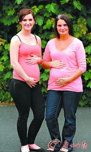 母女两人一起去医院进行了检查,两个胎儿都很正常。 母女两人一起去医院进行了检查,两个胎儿都很正常。