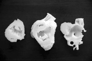 3D打印的患儿心脏 通讯员供图 3D打印的患儿心脏 通讯员供图